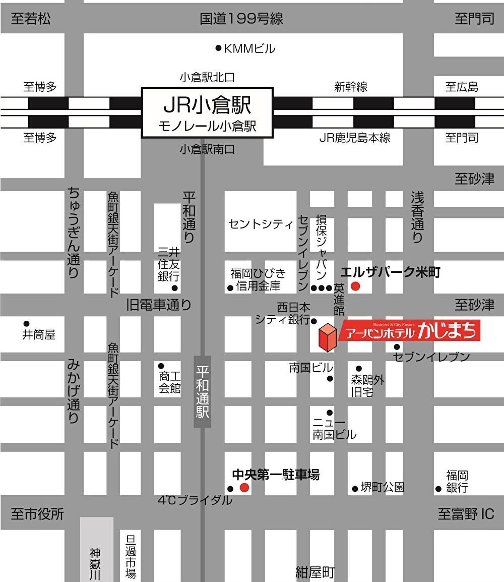 当館周辺マップ